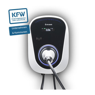 Entratek Wallbox Power Dot Pro (KfW 440 & 441) 11 kW mit 5 m-Kabel