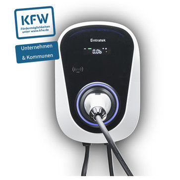 Entratek Wallbox Power Dot Pro 2 (KfW 440 & 441) 22 kW 7,5 m & App