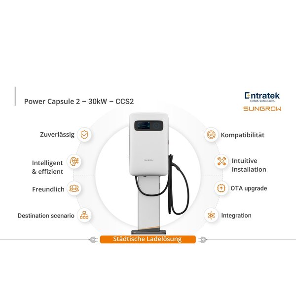 Entratek DC Wallbox Power Capsule 2 - 30 kW