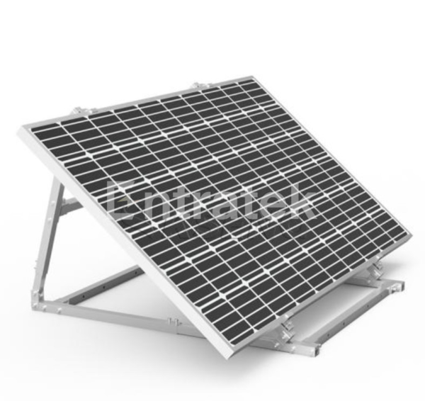 Montagesystem für 2 Solarmodule | Universal-Halterung von PV-Module| mit Anstellwinkel 30° bis 43°